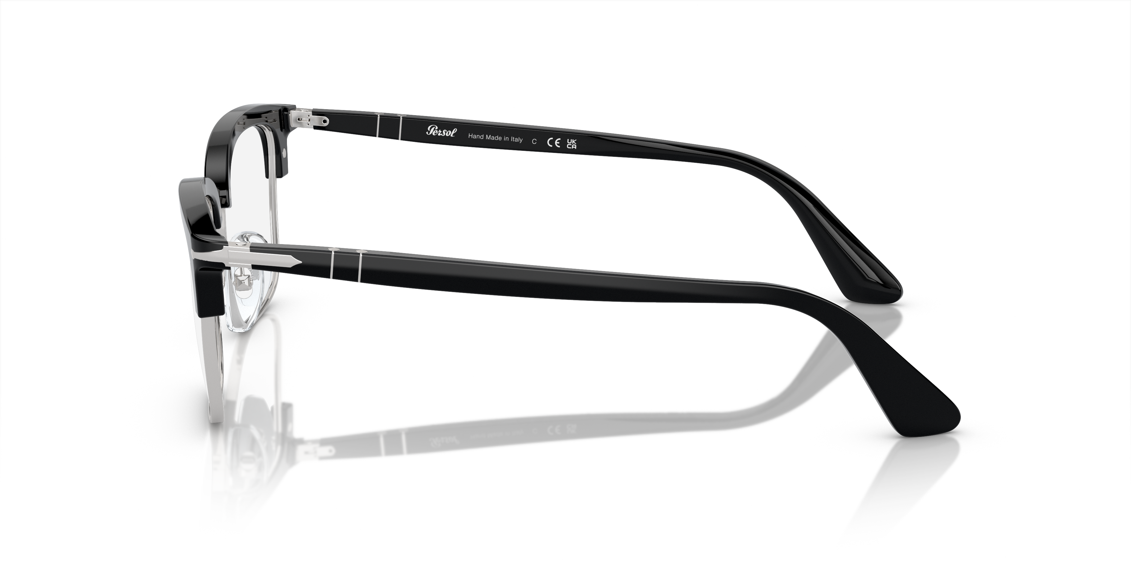 Occhiali Da Vista PO3340V - Black - Clear - Acetate | Persol