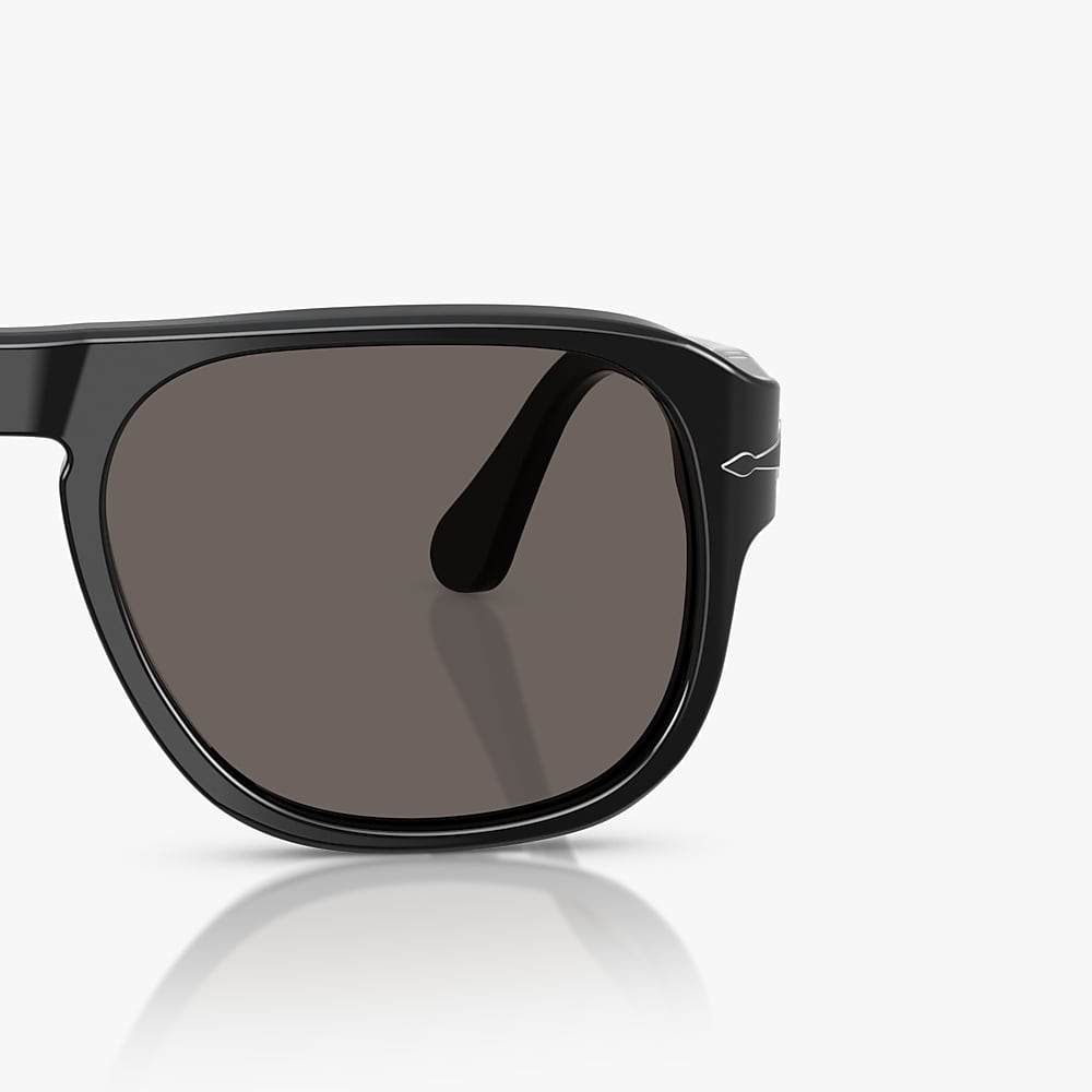 Persol 0Po3037S 95/31 57 Occhiali da Sole, Nero (Black/Grey), Uomo Persol 0Po3037S 95/31 57 Occhiali da Sole, Nero (Black/Grey), Uomo