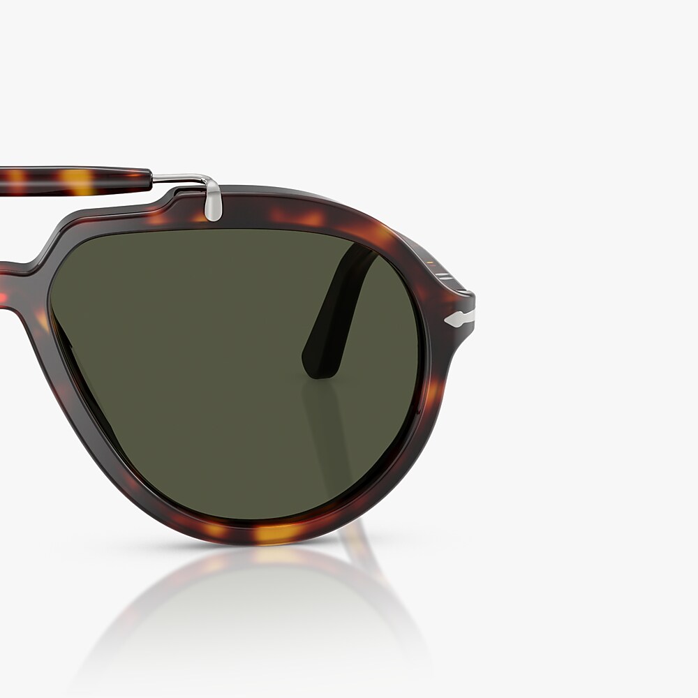 Occhiali Da Sole PO3272S - Nero - Verde - Acetato | ® Italia Occhiali Da Sole PO3272S - Nero - Verde - Acetato | ® Italia