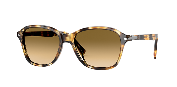 Persol Striped Brown Persol PO3107V Typewriter Edition Striped