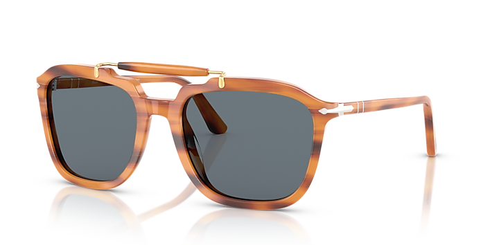 サングラス Persol FW24 Persol - 0PO0203S - 960/R5 (0PO0203S 960 R5) Persol PO0203S - Senna Series Sunglasses in Havana | Persol