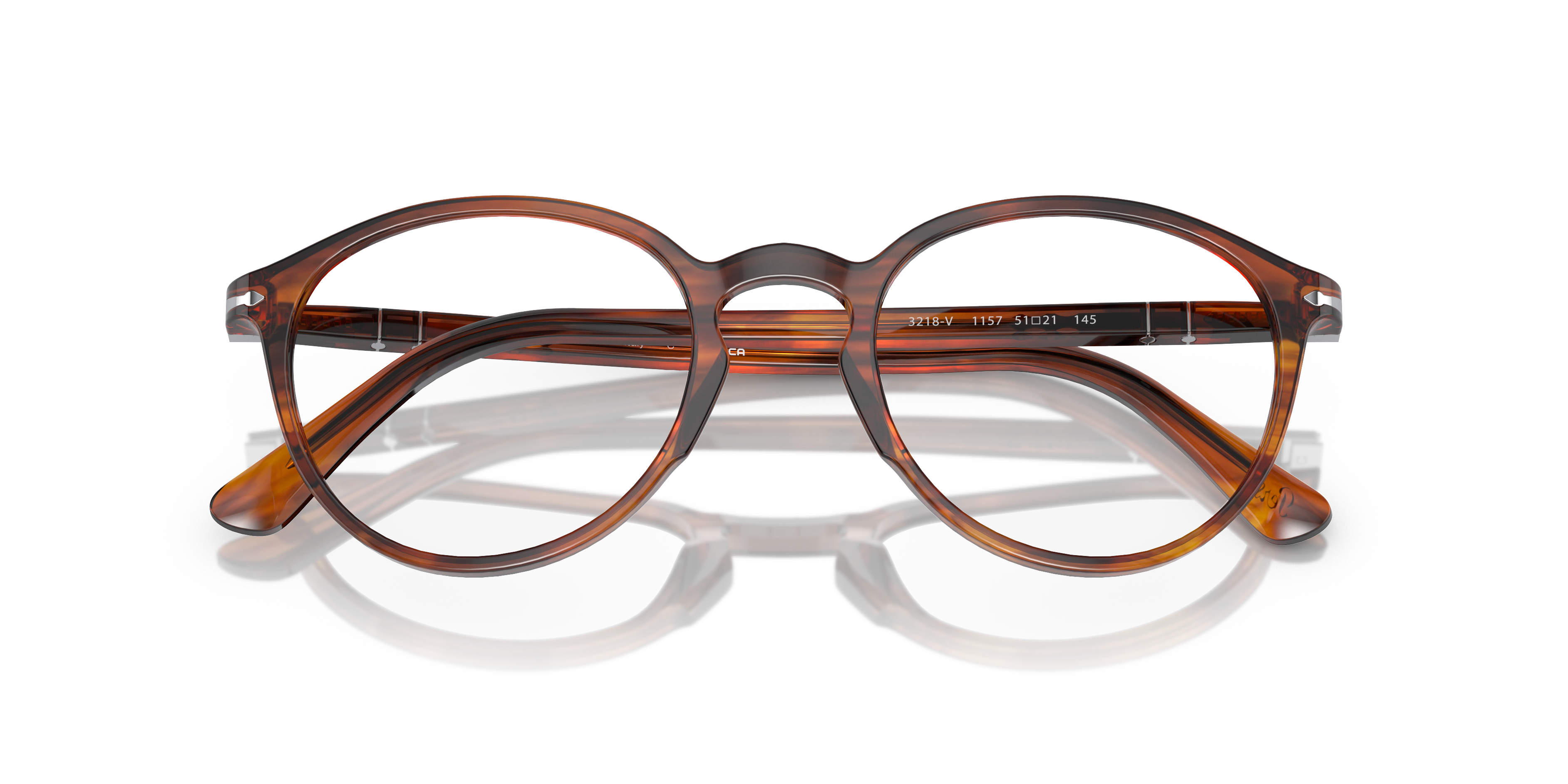 メガネ Persol FW25 Persol - 3218V VISTA - 95 (3218V VISTA 95) Persol PO3218V PO 3218V 95 Black