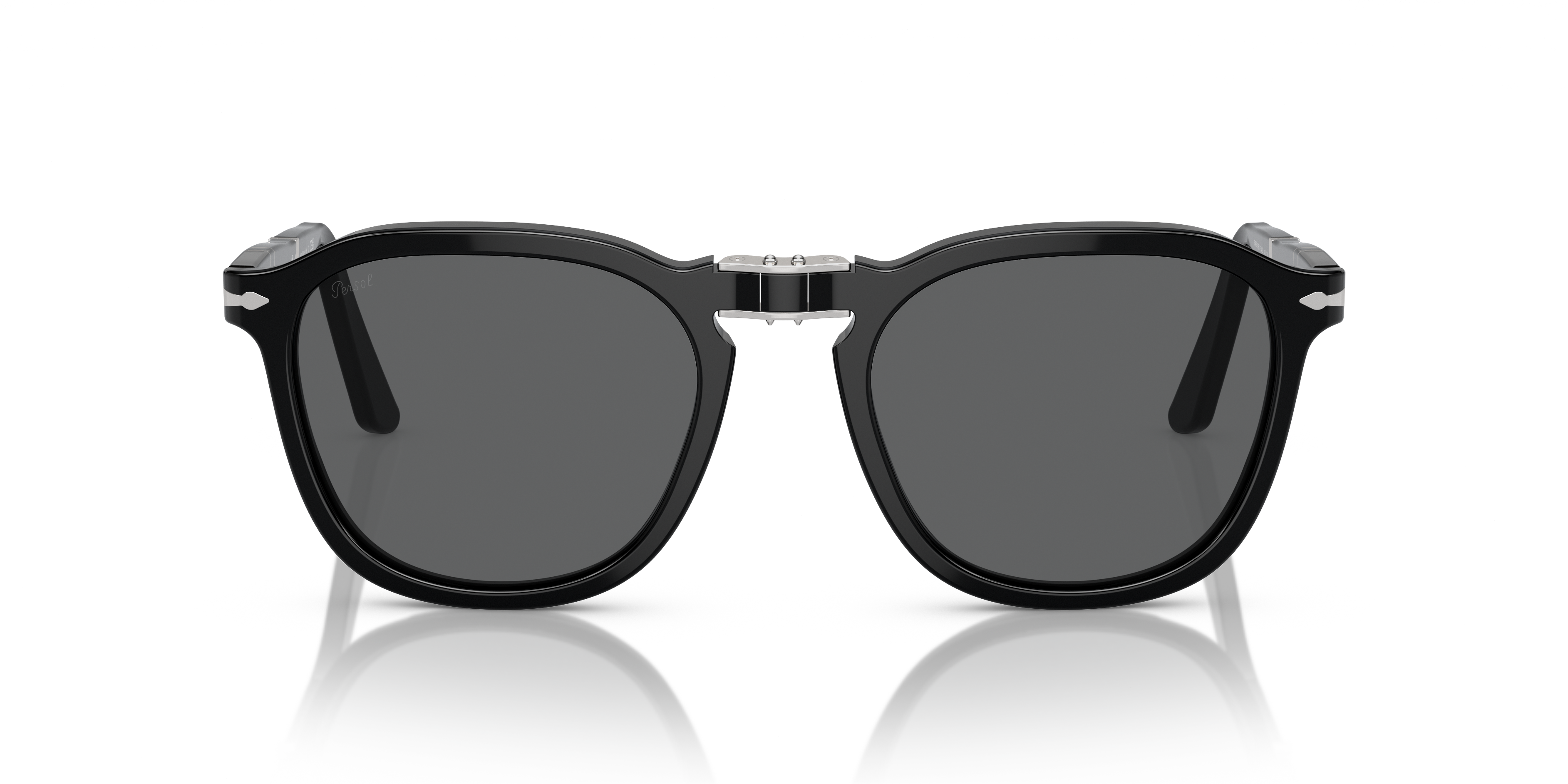 Occhiali Da Sole PO3345S - Black - Dark Grey - Acetate
