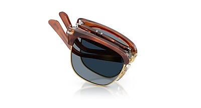 Sonnenbrillen PO3386S - Terra Di Siena - Light Blue - Acetate ® De Sonnenbrillen PO3386S - Terra Di Siena - Light Blue - Acetate ® De