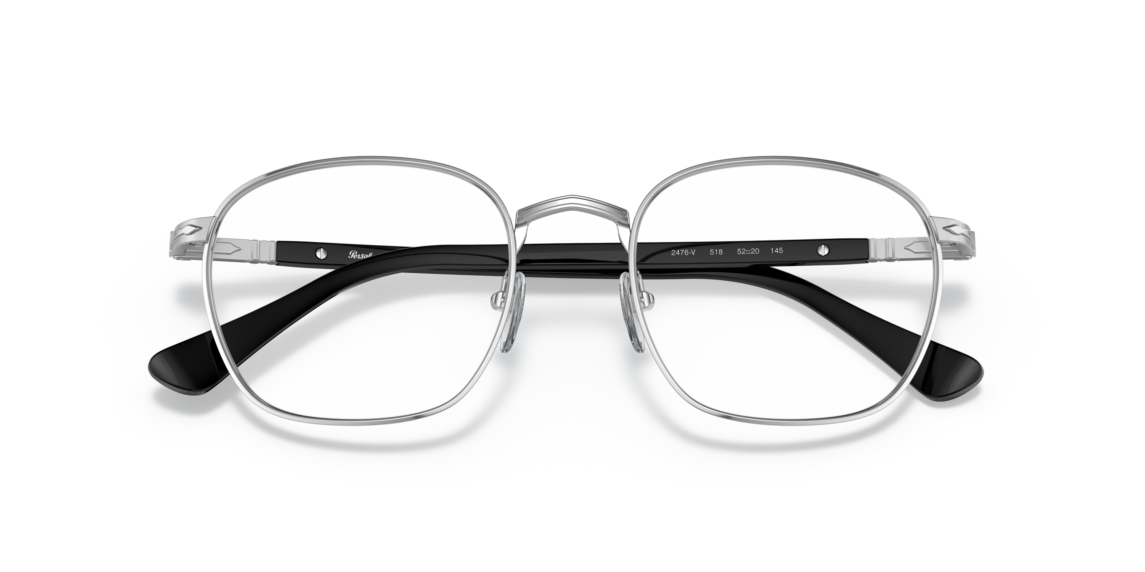 メガネ Persol FW25 Persol - 2476V VISTA - 513 (2476V VISTA 513) Persol PO2476V Eyeglasses in Gunmetal | Persol® Persol