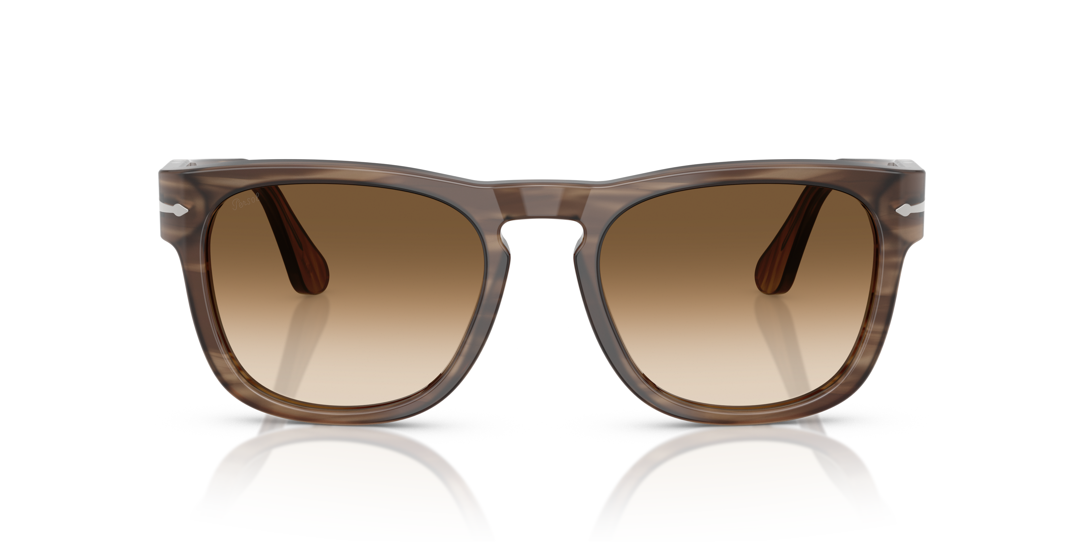 Persol Unisex Sunglass Po3333s In Gradient Brown