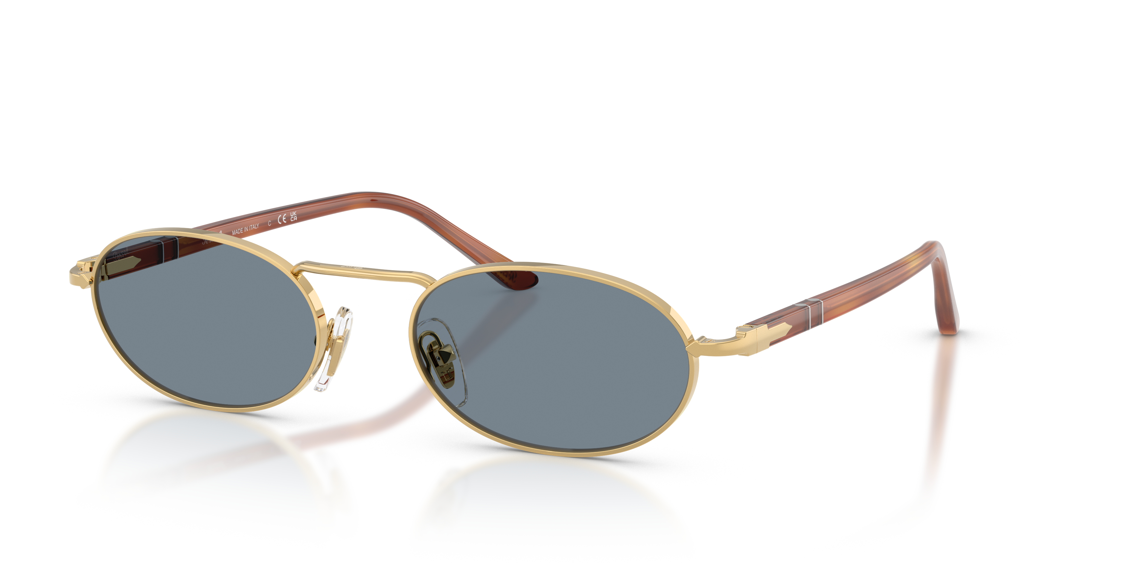 Lunettes de Soleil PO1023S Gold Blue Metal Persol® Persol