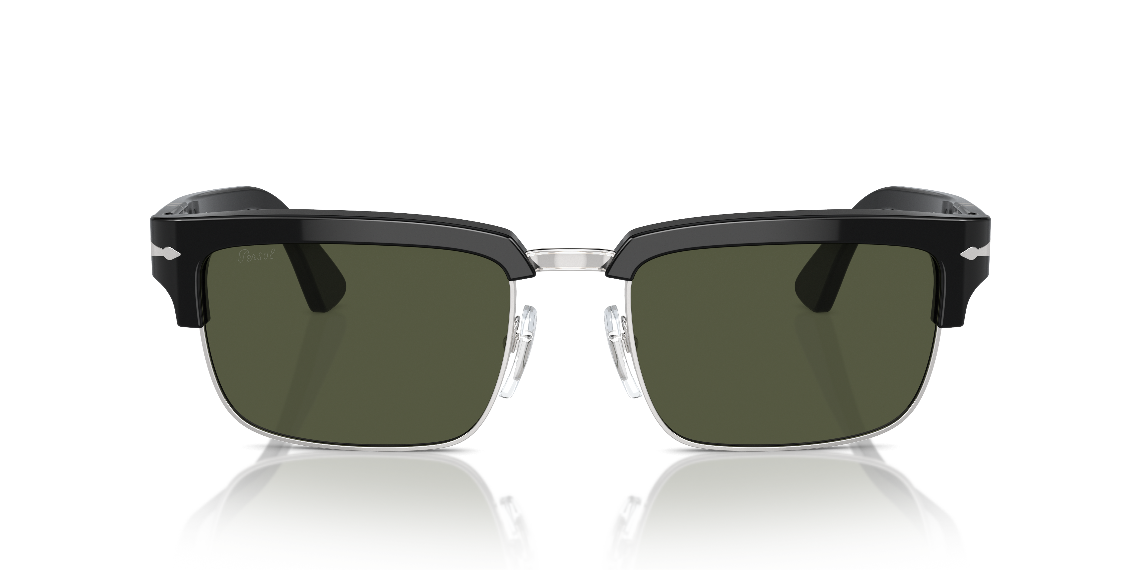 Occhiali Da Sole PO3354S Black Silver Green Acetato Persol Persol Italia