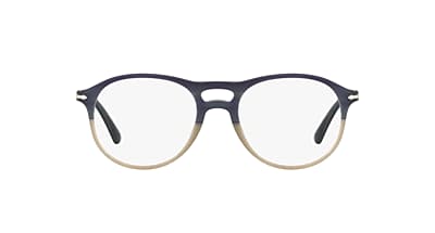 Lunettes De Vue PO3202V Vert Ray Beige Incolore Ac tate