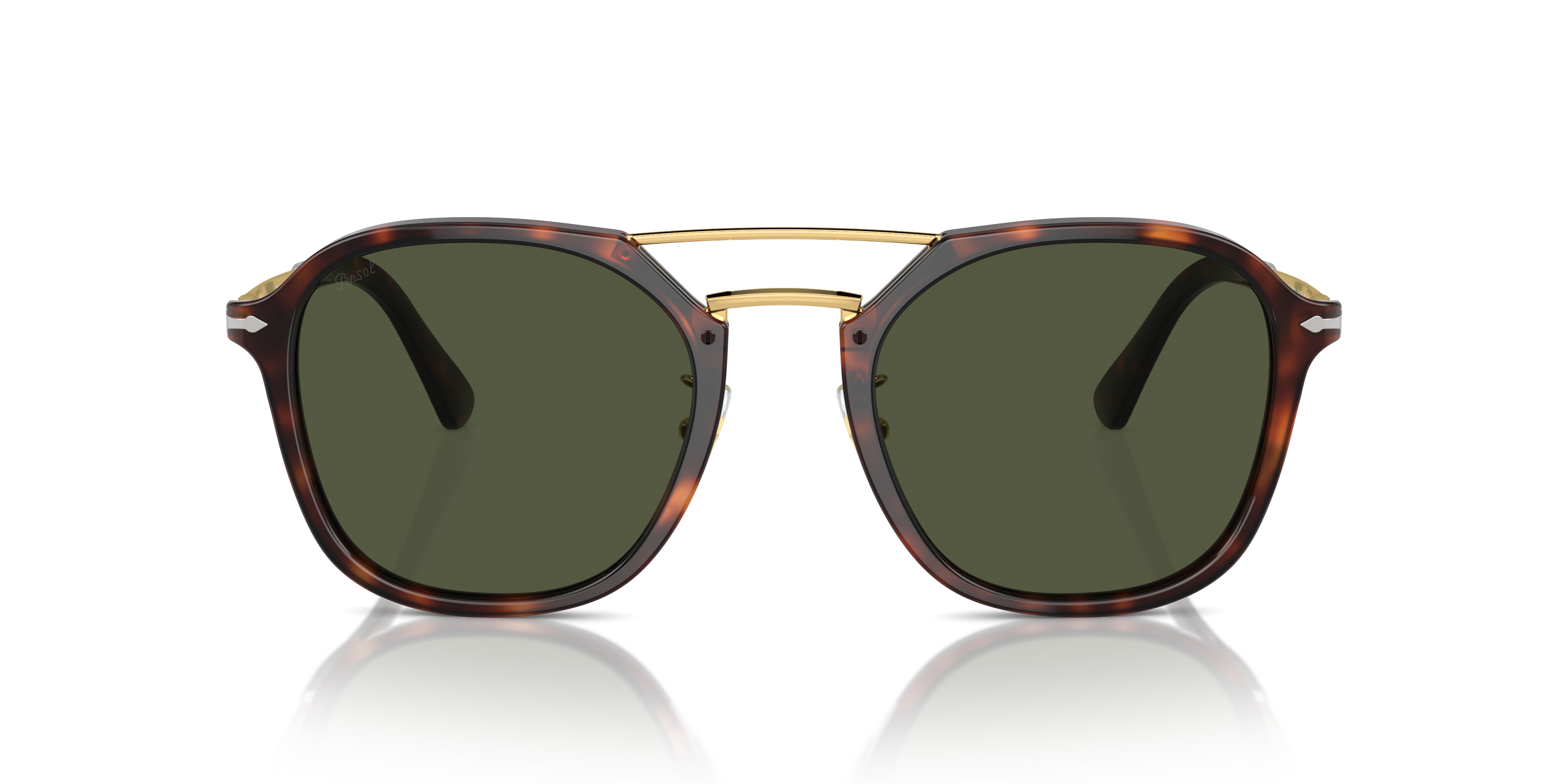 Shop Persol Po3352s In Green