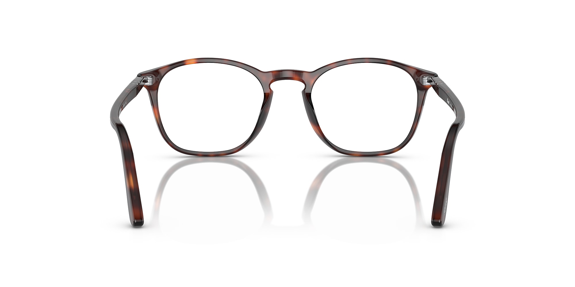 Occhiali Da Vista Persol 0PO3007VM 24 - Forma Quadrata, Colore Havana/Argento (uomo)