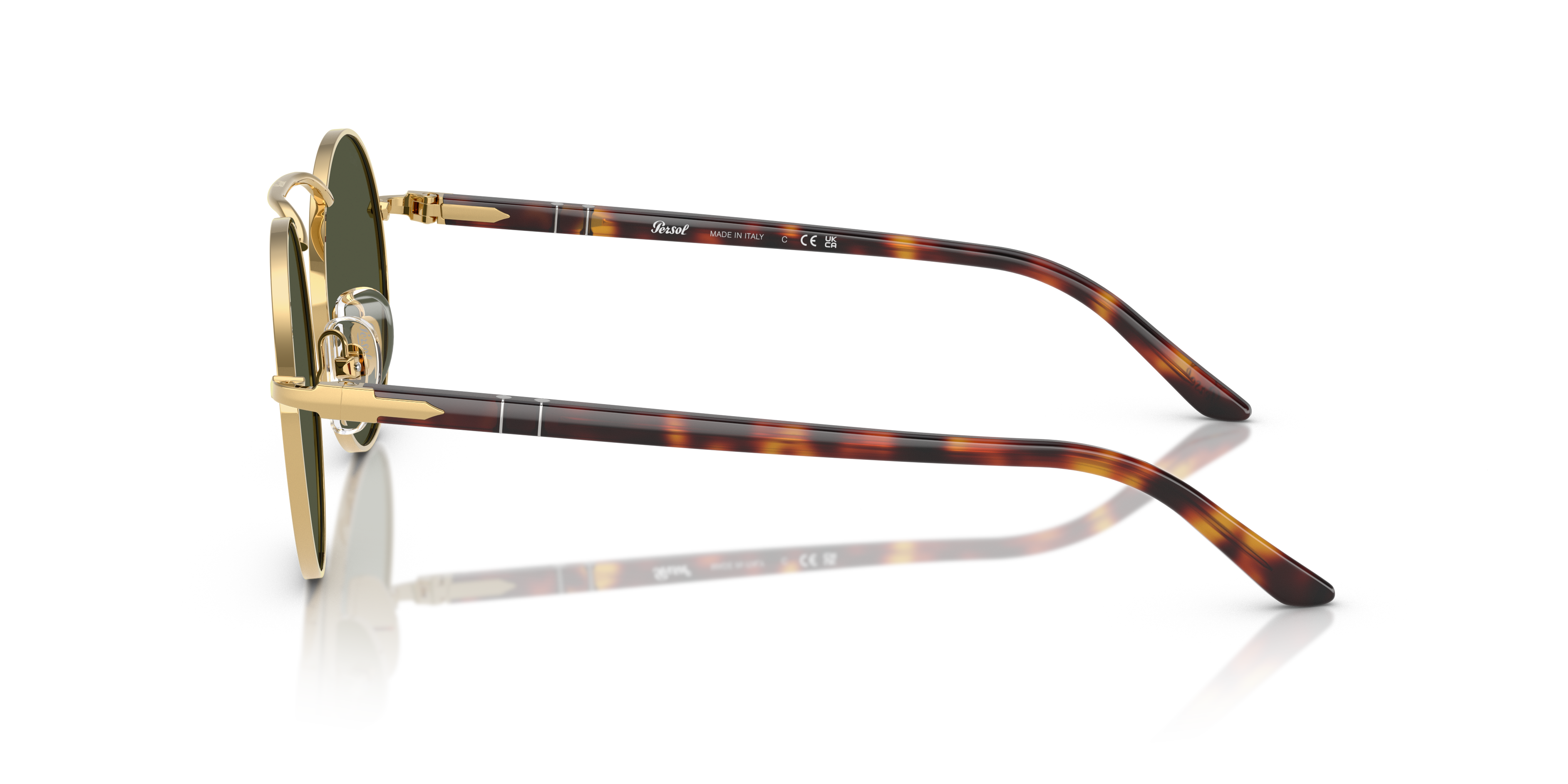 Occhiali Da Sole PO1019S - Gold - Green - Metal | Persol
