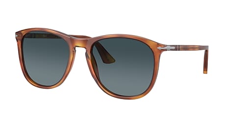 Persol Po3314s In Light Blue Gradient Dark Polarized