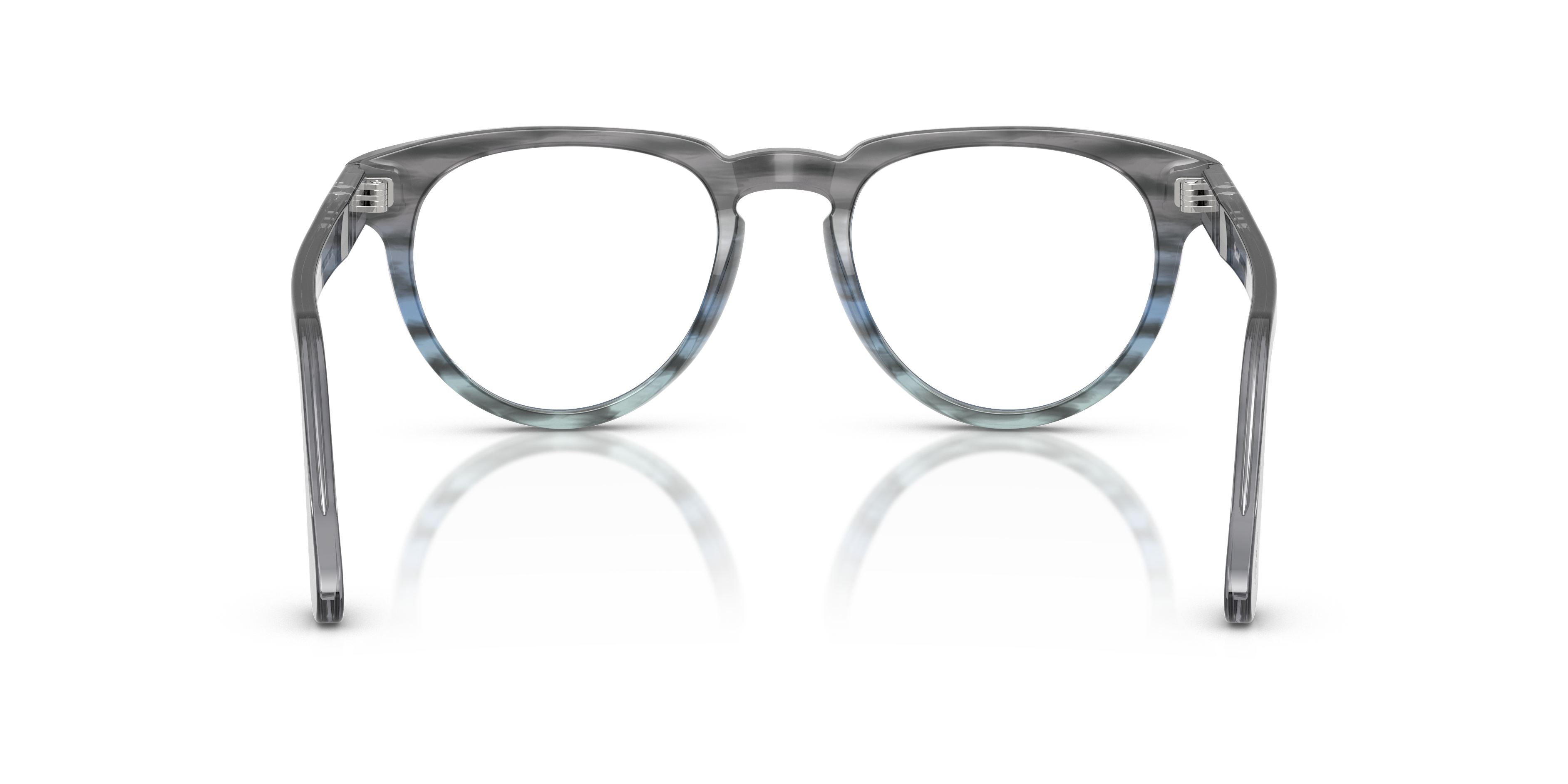 メガネ Persol FW25 Persol - 3337V VISTA - 1197 (3337V VISTA 1197) Persol PO3377V Eyeglasses in Striped Grey | Persol® Persol