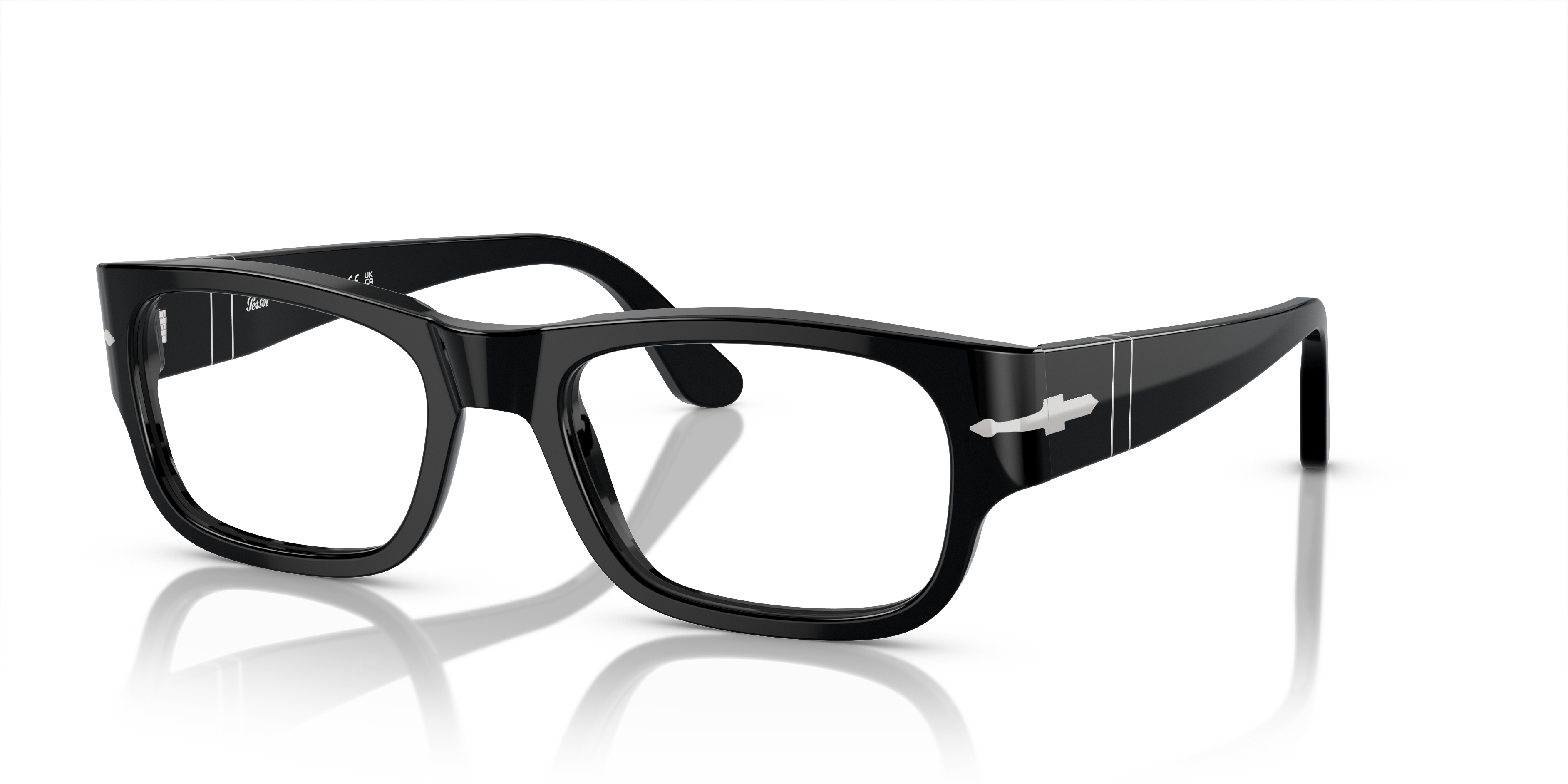 Persol PO3324V Eyeglasses in Black | Persol® Persol USA