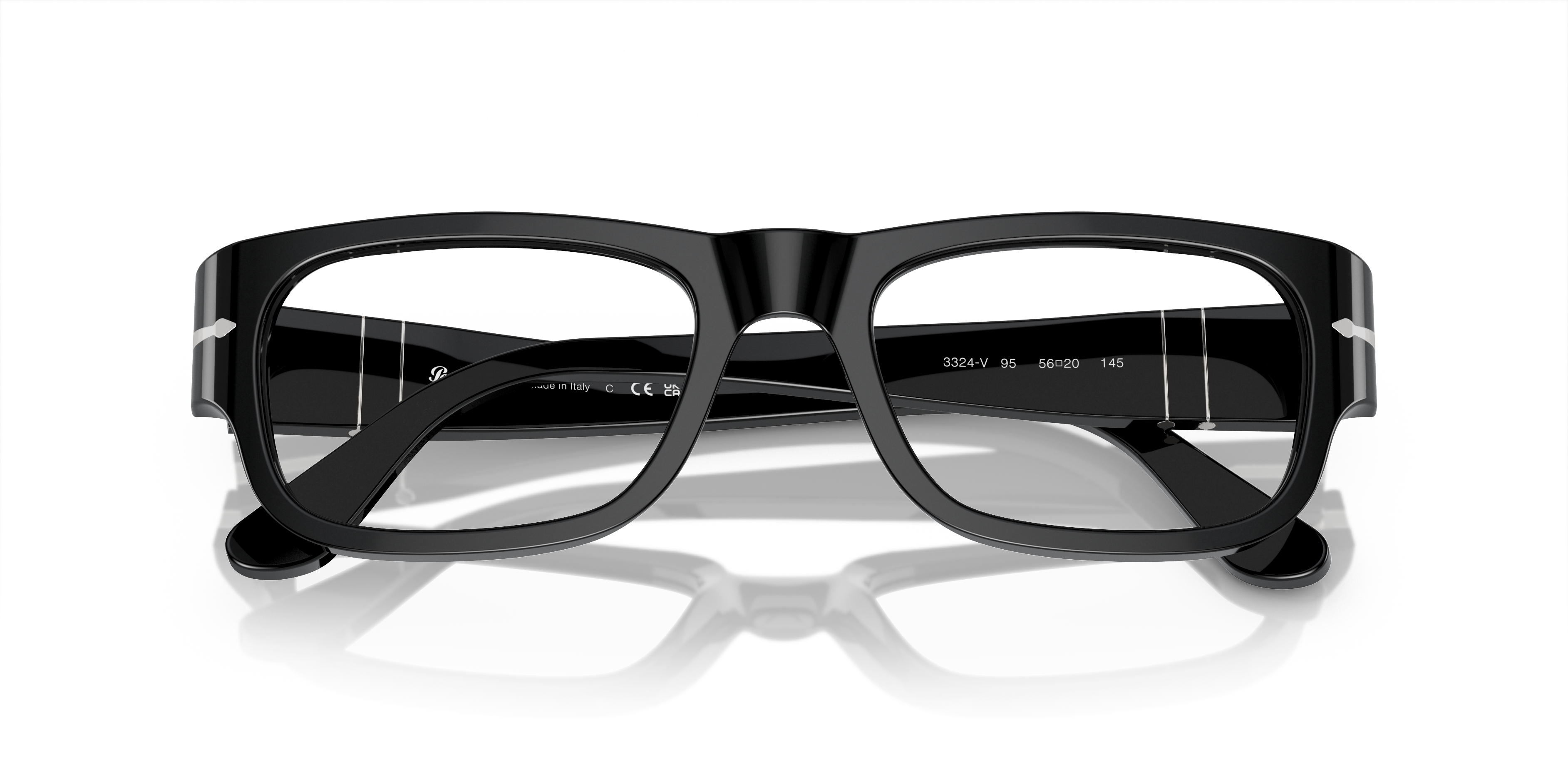 Persol PO3324V Eyeglasses in Black | Persol® Persol Japan