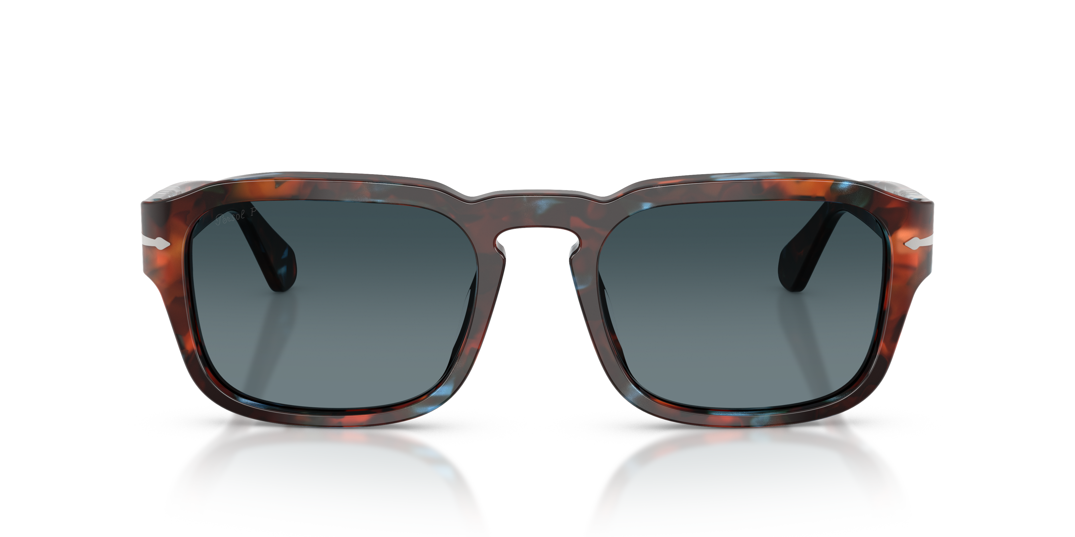 Persol PO3386S Sunglasses in Tortoise Brown & Pearl Blue | Persol