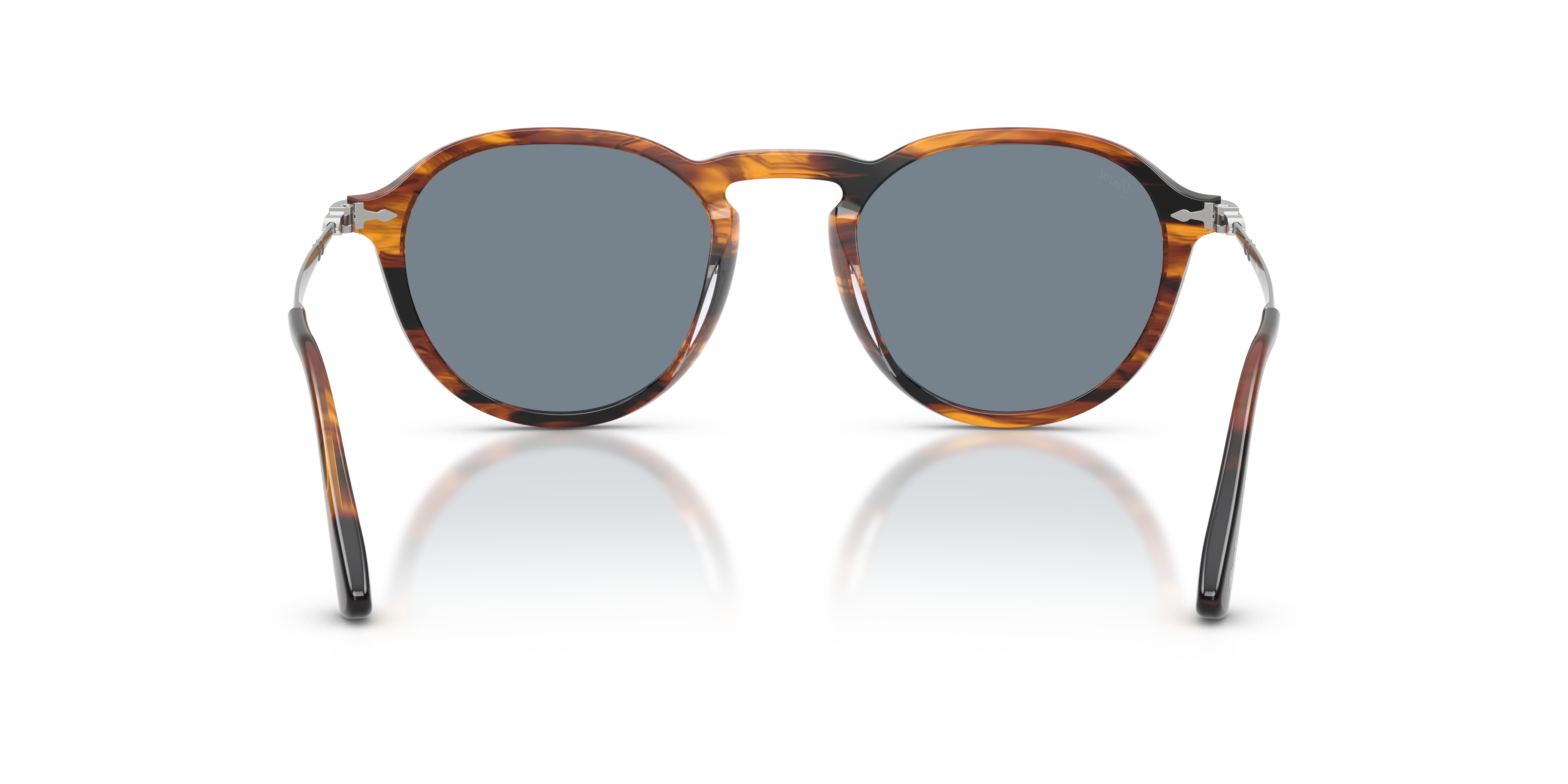 Persol PO3383S Sunglasses in Striped Black & Brown | Persol