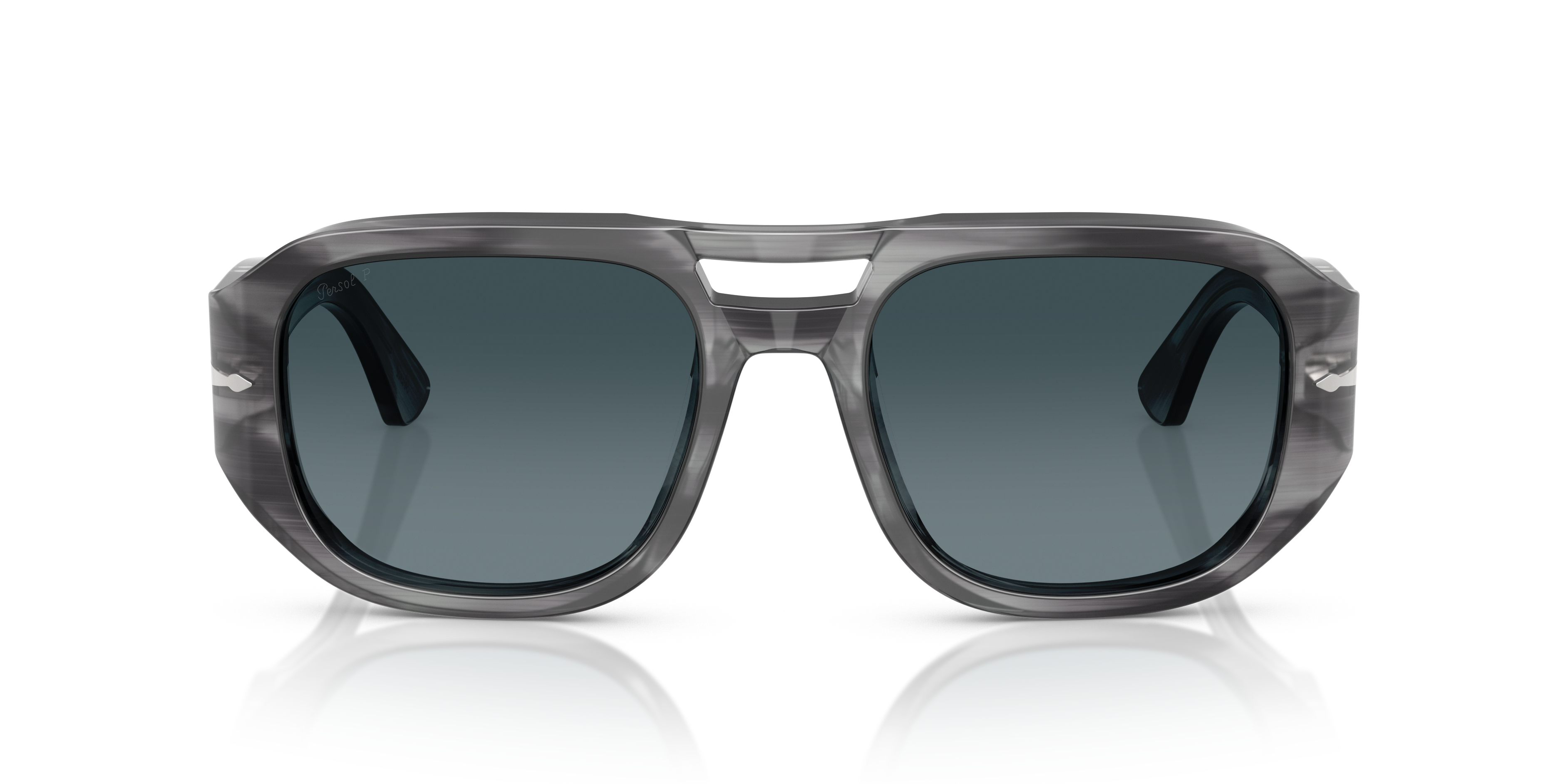 サングラス Persol Persol - 3380S SOLE - 1192S3 (3380S SOLE 1192S3) Persol PO 3380S - 1192S3 Grigio Striato | Occhiale Da Sole
