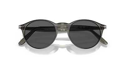 Persol PO3092SM Sunglasses in Dark Transparent Grey Persol Persol USA