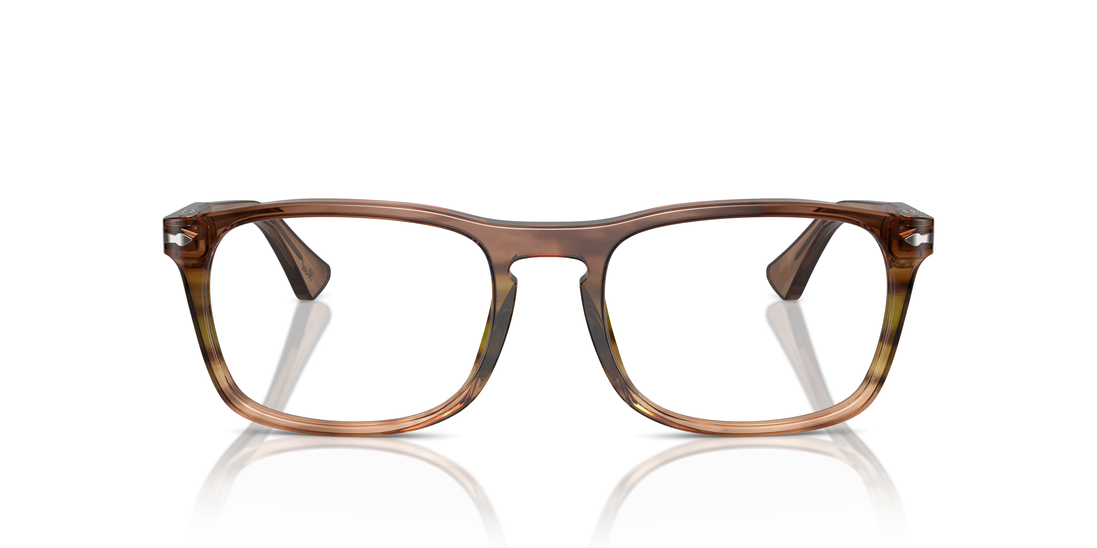 メガネ Persol FW24 Persol - 3355V VISTA - 1217 (3355V VISTA 1217) Persol PO3355V Eyeglasses in Milky Depths Blue | Persol