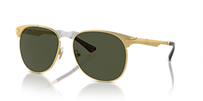 サングラス Persol Persol - 1016S SOLE - 513/R5 (1016S SOLE 513 R5) Persol Sunglasses 1016-S 513/R5 Oversized Gunmetal Gray