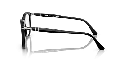 メガネ Persol FW24 Persol - 3355V VISTA - 24 (3355V VISTA 24) Occhiali Da Vista PO3355V - Black - Demo Lens - Acetate