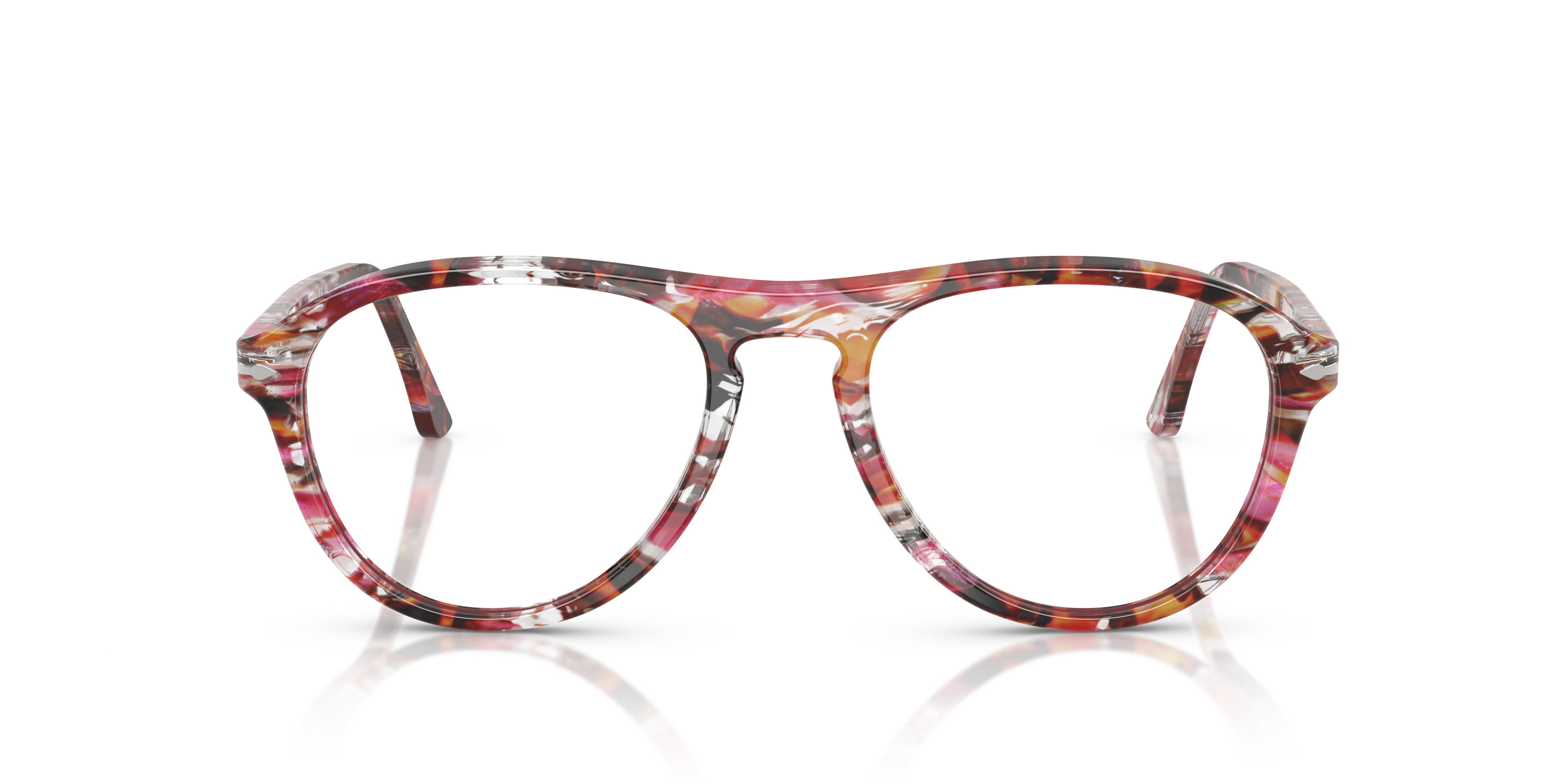 Persol PO3371V - Lynn Eyeglasses in Cyclamen/Khaki | Persol