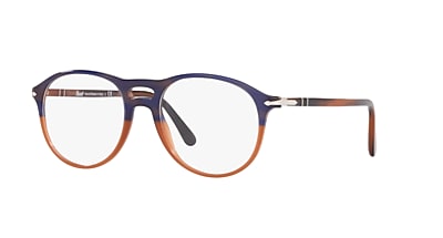 Persol PO3202V Eyeglasses in Blue Striped Orange Persol Persol USA