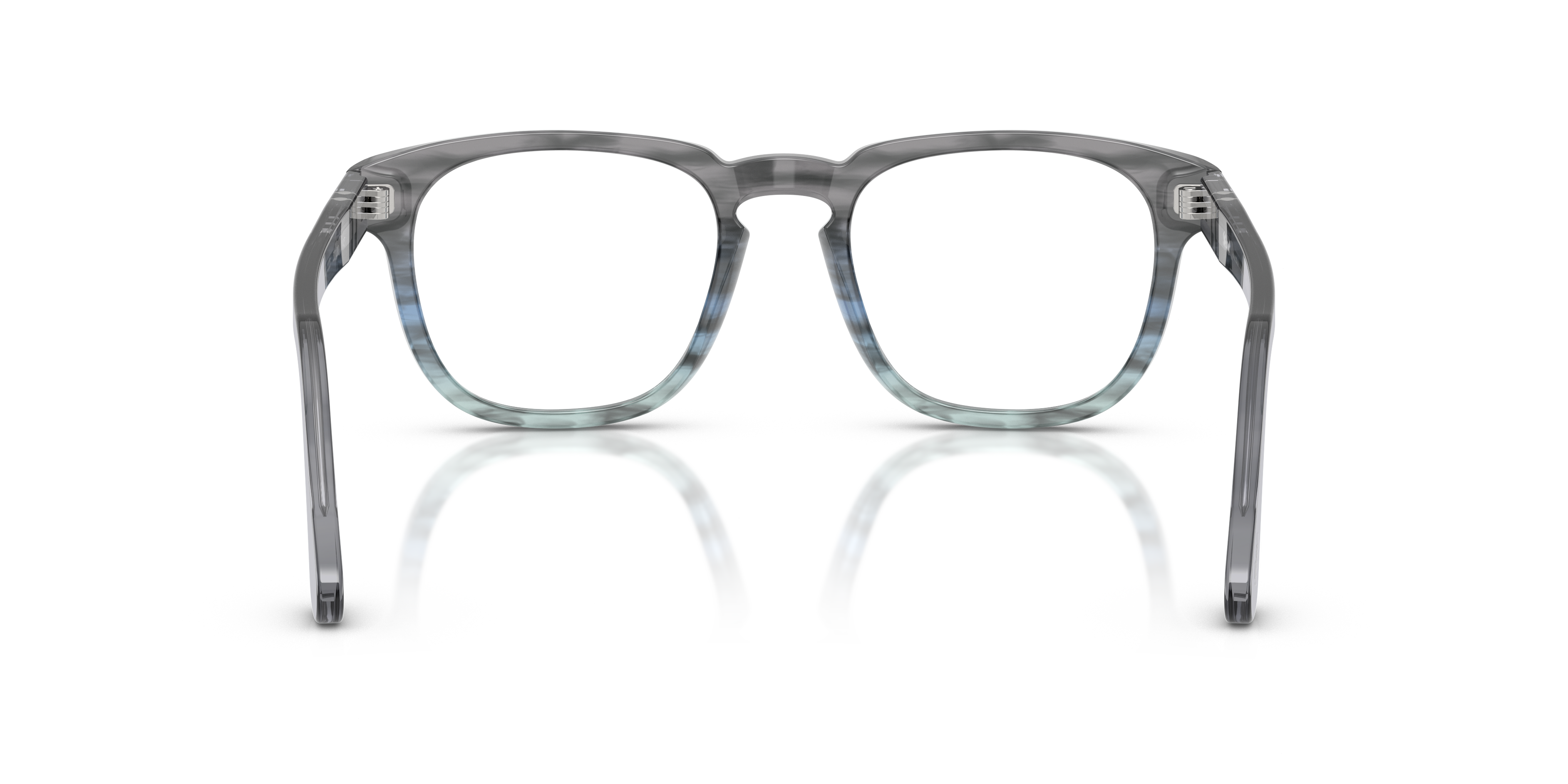 Persol PO3376V Eyeglasses in Striped Grey | Persol® Persol USA