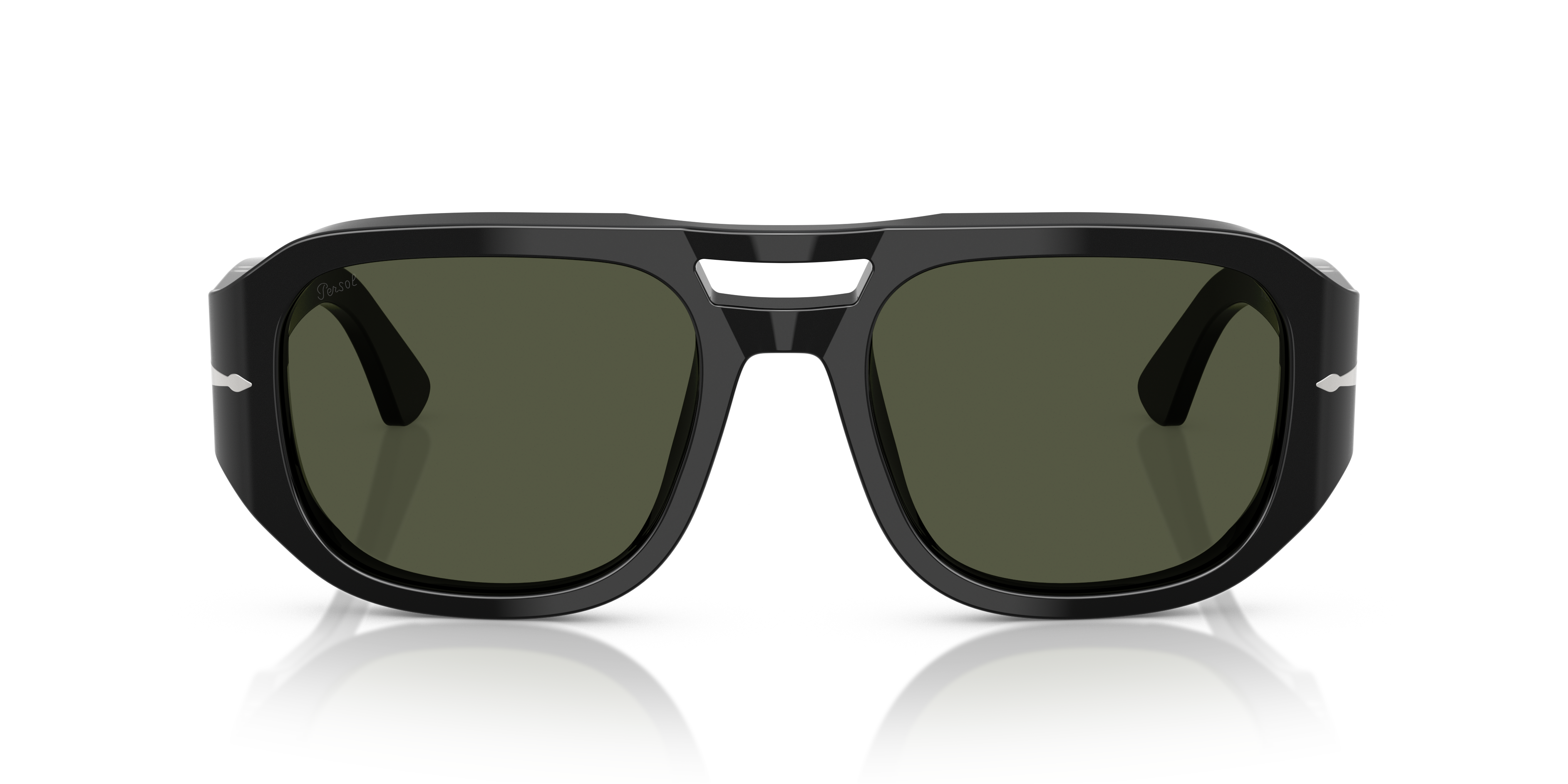 Persol Unisex Sunglass Po3373s In Green