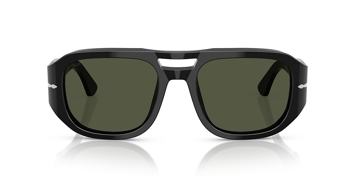 Occhiali Da Sole PO3373S - Black - Green - Acetate | Persol